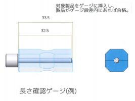 工程内検査ゲージの製作依頼