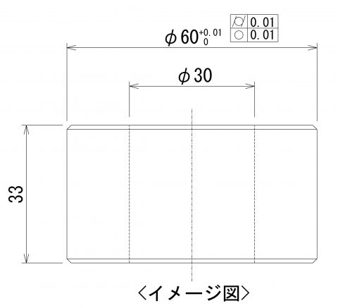 ベアリングの図面画像