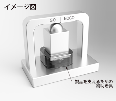 簡易に全長検査ができる全長検査用ゲージ製作事例