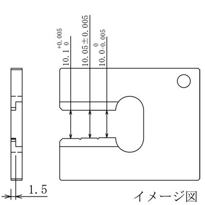 特注はさみゲージの製作事例