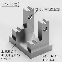 現物測定後の治具製作事例