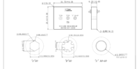 Hxalobular driver bit gauge T8-gauge